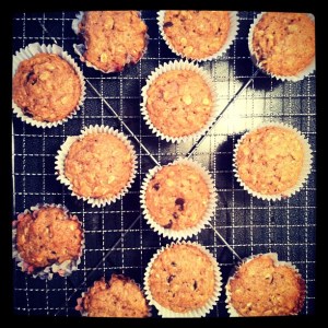 Banana Oat Muffins