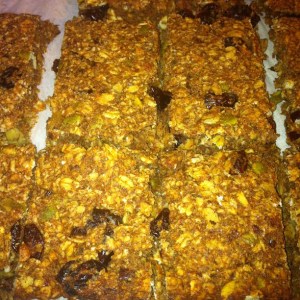 Date Cranberry bars