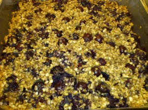 Healthy & simple blueberry & quinoa cake!