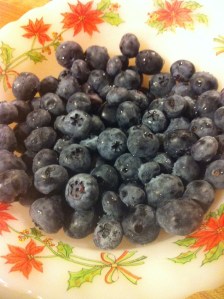 blueberries