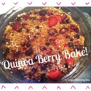 Healthy Quinoa Berry Bake!