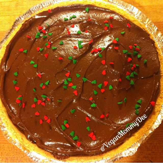 Christmas Chocolate Mousse Pie!
